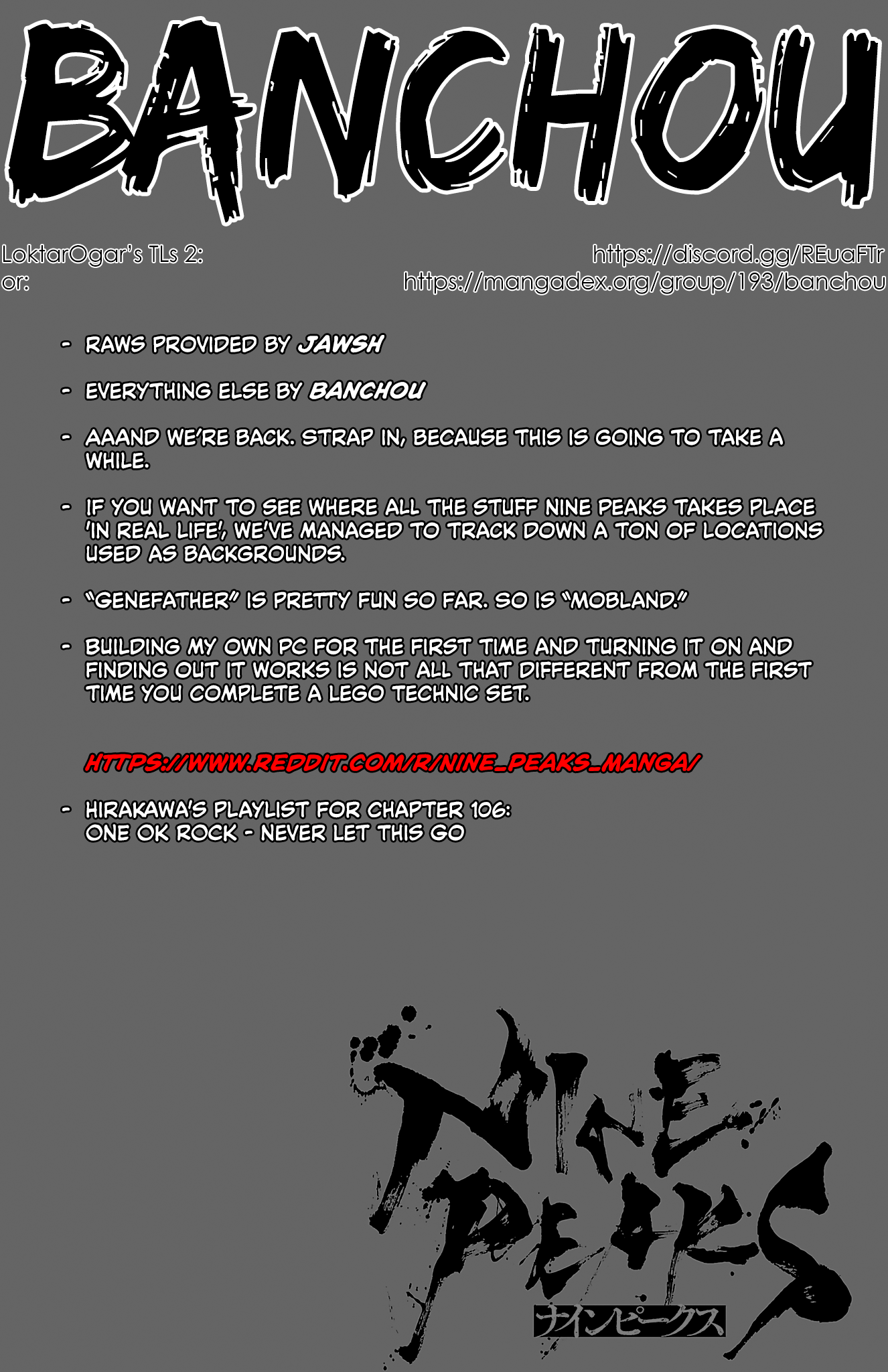 NINE PEAKS Chapter 106 1